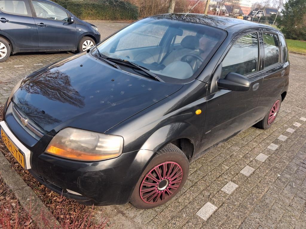Daewoo Kalos 1.2 2004 Zwart, Ophalen of Verzenden