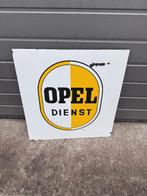 Opel (diensten) Emaille bord, Ophalen, Gebruikt, Reclamebord