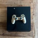 Playstation 4 (500GB) met gouden controller, Spelcomputers en Games, Ophalen of Verzenden, Gebruikt, Met 1 controller, Original