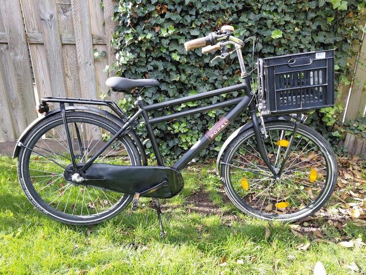 mooie jongensfiets/ transport fiets 26 inch, Fietsen en Brommers, Fietsen | Jongens, Gebruikt, 26 inch of meer, Handrem, Versnellingen