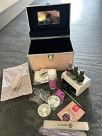 Pink Gellac lamp en kist met accessoires, Gebruikt, Ophalen of Verzenden, Handen en Nagels