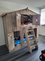 Steigerhouten Stapelbed - Zelf Demonteren!, Ophalen, Gebruikt, Stapelbed