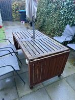 Houten tuintafel ikea, Ophalen, Gebruikt, Rechthoekig, Hout