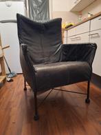Montis Chaplin fauteuil. Opknapper. Moet nu weg!, Huis en Inrichting, Ophalen, Gebruikt, 50 tot 75 cm, Leer