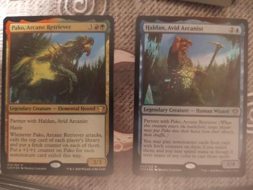 Pako en Haldan commander deck, Hobby en Vrije tijd, Verzamelkaartspellen | Magic the Gathering, Zo goed als nieuw, Speeldeck, Ophalen of Verzenden