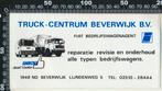 Sticker: Truck Centrum Beverwijk - Fiat - Iveco, Ophalen of Verzenden, Zo goed als nieuw, Bedrijf of Vereniging
