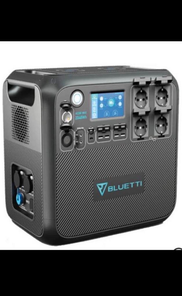 BLUETTI AC200L zonnegenerator powerbank Nieuw, Telecommunicatie, Powerbanks, Zo goed als nieuw, Ophalen of Verzenden