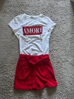 T-Shirts amore, Ophalen of Verzenden, Zo goed als nieuw, Korte mouw, Maat 36 (S)