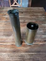 Hulzen uit de tweede wereldoorlog 2 stuks, Verzamelen, Ophalen, Nederland, Hulzen of Bodemvondsten