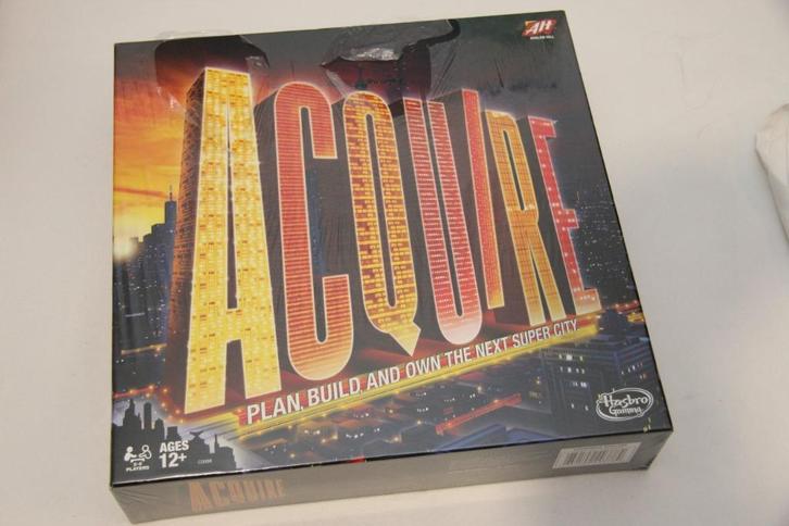 Acquire bordspel Avalon Hill / Renegade nieuw, Hobby en Vrije tijd, Gezelschapsspellen | Bordspellen, Nieuw, Een of twee spelers