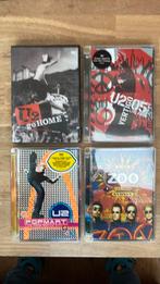 U2 - dvd collectie (4 albums), Alle leeftijden, Ophalen of Verzenden, Gebruikt