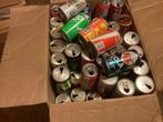 Oude frisdrankblikjes, Ophalen, Gebruikt, Frisdrank
