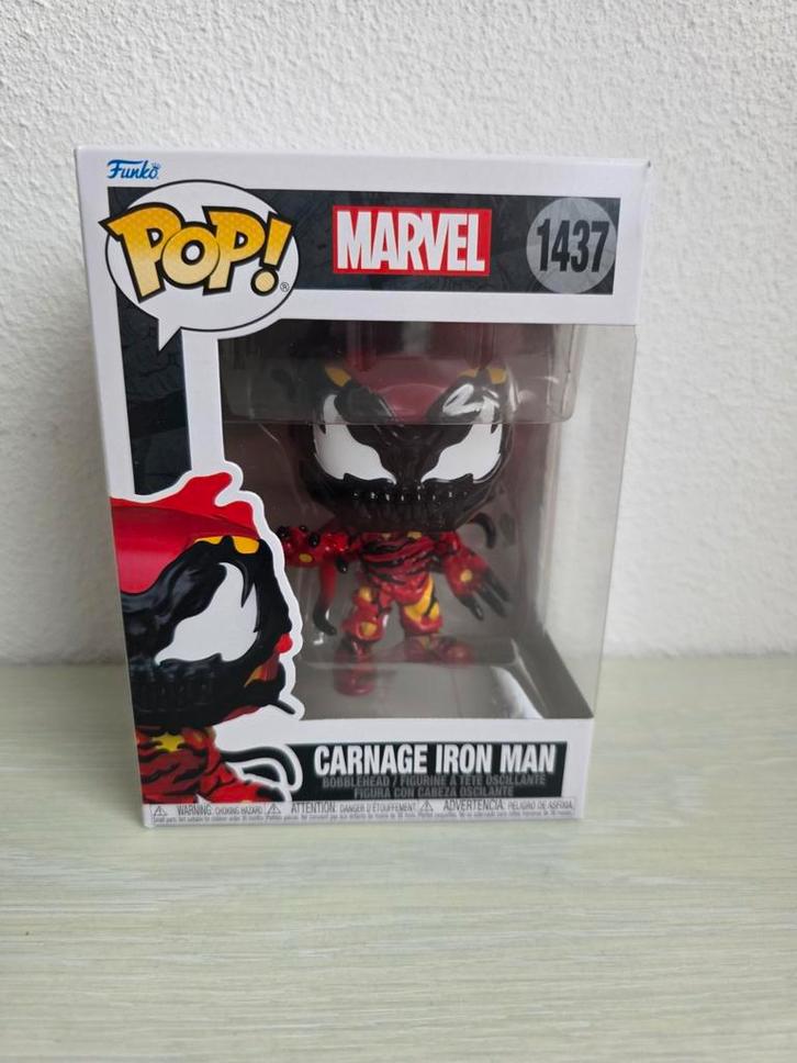 Carnage Iron Man - Funko Marvel - 1437, Verzamelen, Poppetjes en Figuurtjes, Ophalen of Verzenden