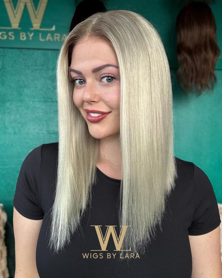 NIEUW! glueless human hair lace front wig pruik haarwerk, Sieraden, Tassen en Uiterlijk, Uiterlijk | Haarverzorging, Nieuw, Pruik of Haarverlenging
