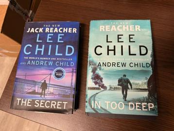 2x Lee Child - The Secret & Into Deep  beschikbaar voor biedingen