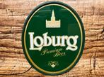 Loburg premium beer lichtbak., Ophalen of Verzenden, Gebruikt, Reclamebord, Plaat of Schild, Overige merken
