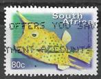 Zuid-Afrika 2000 - Yvert 1127L - De langhoornkoffervis (ST), Postzegels en Munten, Postzegels | Afrika, Zuid-Afrika, Ophalen, Gestempeld