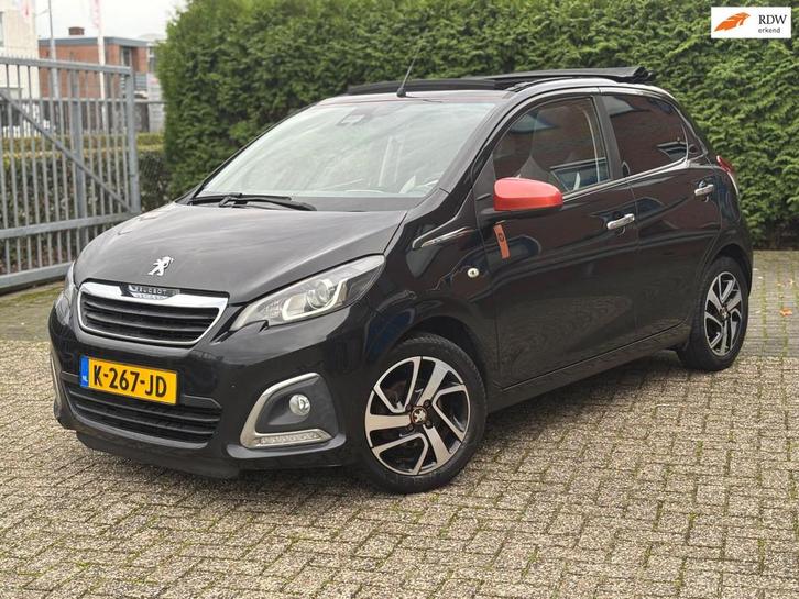 Peugeot 108 1.2 Puretech TOP! Roland Garros, Nap, Cabrio, 5-, Auto's, Peugeot, Bedrijf, Te koop, ABS, Achteruitrijcamera, Airbags