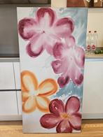 sabine kleiren bloemen, Huis en Inrichting, Woonaccessoires | Schilderijen, Tekeningen en Foto's, Ophalen, 50 tot 75 cm, 125 cm of meer