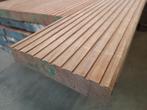35x180 mm hardhouten azobe brugdek planken antislip / vlak