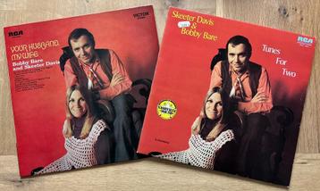 SKEETER DAVIS & BOBBY BARE - Your husband & Tunes ( 2LPs) beschikbaar voor biedingen