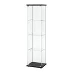 Vitrinekast Ikea Detolf, Huis en Inrichting, Kasten | Vitrinekasten, Ophalen, Minder dan 50 cm, Nieuw, Glas