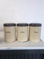 Koffie thee suiker blikken, Verzamelen, Blikken, Ophalen of Verzenden, Gebruikt, Koffie, Overige merken