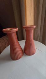 OUD ROZE KLEURIGE KANDELAARS - INFO ZIE ADVERTENTIE, Huis en Inrichting, Woonaccessoires | Kandelaars en Kaarsen, Ophalen of Verzenden