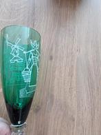 Carnavals glas max verboeket met Hollandse graveringen, Antiek en Kunst, Antiek | Glas en Kristal, Ophalen of Verzenden