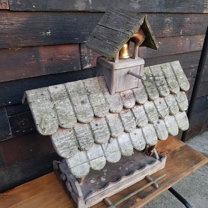 Handgemaakte vogelhuisjes,voederbakken en windmolens, Tuin en Terras, Vogelhuisjes en Vogelbaden, Zo goed als nieuw, Ophalen