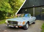 Mercedes-Benz 450 SL (350 SL 4.5) Oldtimer cabrio 1973 R107, Auto's, Achterwielaandrijving, 8 cilinders, Blauw, 1500 kg