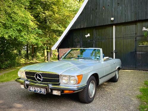 Mercedes-Benz 450 SL (350 SL 4.5) Oldtimer cabrio 1973 R107, Auto's, Mercedes-Benz, Particulier, SL, Airconditioning, Centrale vergrendeling