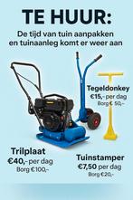 verhuur van trilplaat tegel donkey, Ophalen, Nieuw
