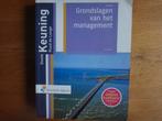 Grondslagen van het management, Ophalen of Verzenden, Zo goed als nieuw, Management, Doede Keuning