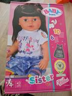 BABY born Sister pop – 43 cm – Nieuw in doos, Ophalen of Verzenden, Nieuw, Babypop