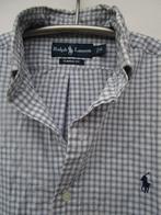 Mooi en fris Ralph Lauren  zomer overhemd, maat S valt als M, Ophalen, Blauw, Ralph Lauren, Halswijdte 39/40 (M)