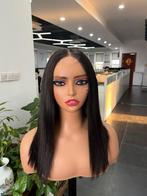 16 inch bonestraight pruik/ wig 100% menselijke haar, Ophalen of Verzenden, Nieuw, Pruik of Haarverlenging