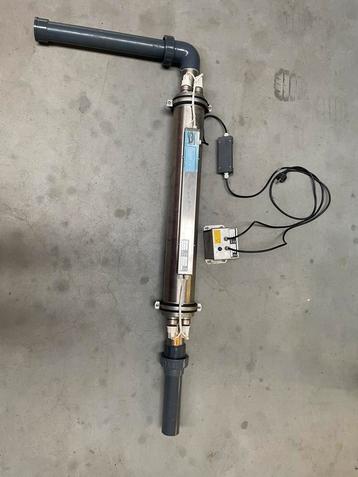 Grote RVS UV lamp 110 Watt van Bourgonde Aqua beschikbaar voor biedingen
