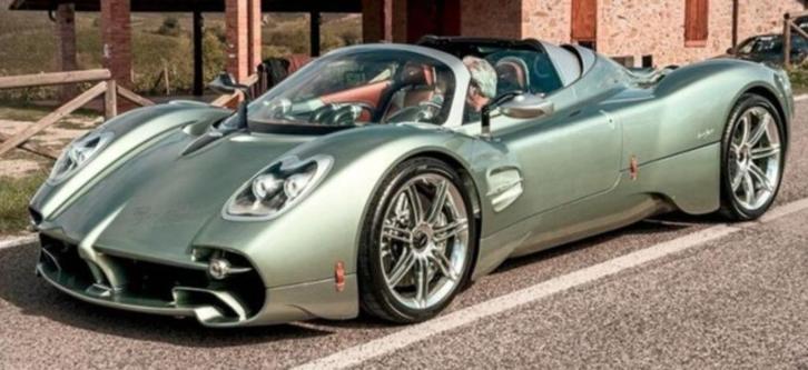 Pagani Utopia Roadster Verde Mara P18245C 1:18 BBR PRE-ORDER, Hobby en Vrije tijd, Modelauto's | 1:18, Nieuw, Auto, Overige merken