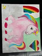 Kleurrijk Eenhoorn Schilderij, Ophalen of Verzenden