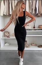 Elegante slanke set zwart stretch jurk en vestje maat M, Kleding | Dames, Jasjes, Kostuums en Pakken, Maat 38/40 (M), Kostuum of Pak