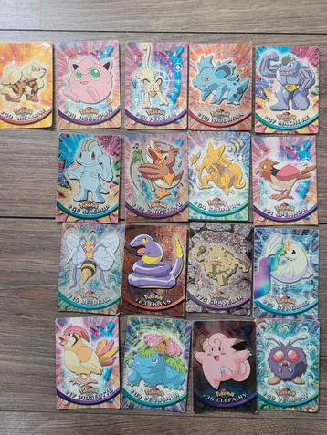 Pokemon Topps kaarten 17 stuks beschikbaar voor biedingen