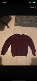 Sweater Bordeaux rood, Ophalen, Zo goed als nieuw, Maat 46 (S) of kleiner, Rood
