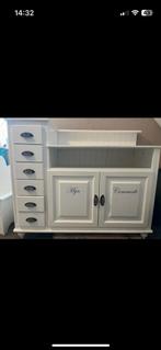 Commode en kast, massief hout, Ophalen, Gebruikt, 50 tot 70 cm, 100 cm of meer