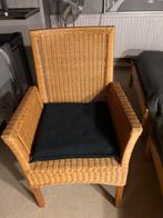 Twee zeer goede rieten stoelen., Ophalen, Twee, Bruin, Riet of Rotan