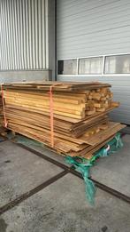 Pallet multiplex platen en geschaafde balken, Doe-het-zelf en Verbouw, Hout en Planken, Ophalen, Zo goed als nieuw