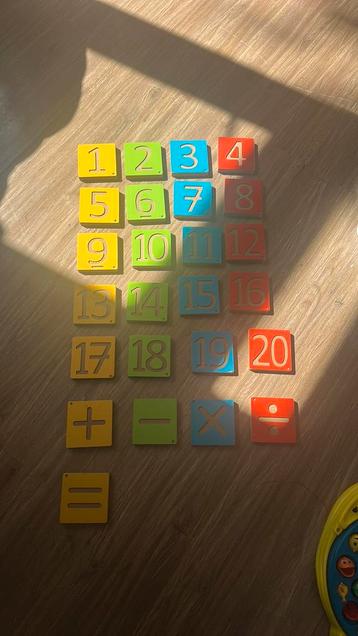 Educatieve houten letters & cijfers set – 56 stuks beschikbaar voor biedingen