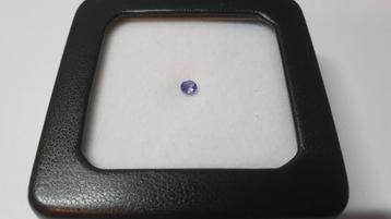 Tanzaniet - Facet - Rond - 3,5 mm x 3,5 mm - 0,22 ct beschikbaar voor biedingen