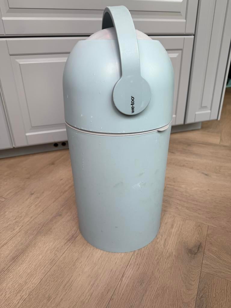 we too luieremmer licht blauw, Kinderen en Baby's, Badjes en Verzorging, Ophalen, Gebruikt, Nijntje, Luieremmer