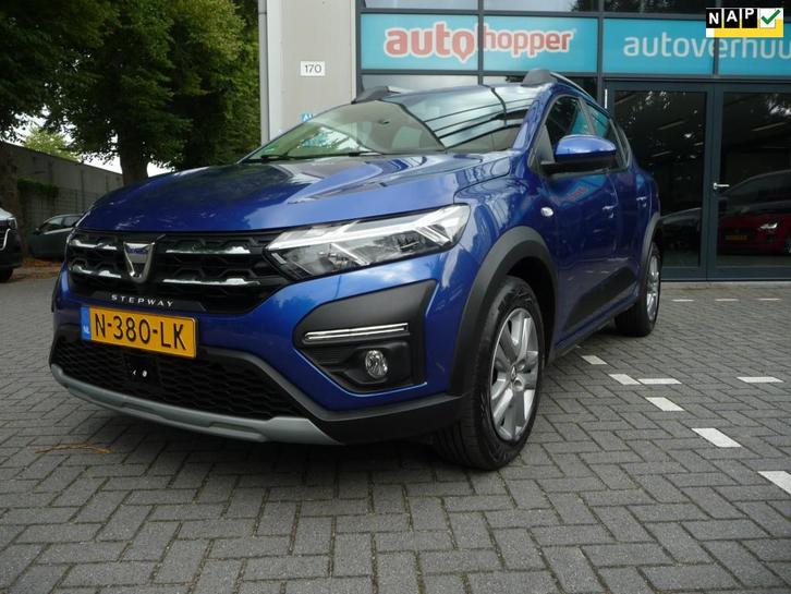 Dacia Sandero Stepway 1.0 TCe 90 Comfort, Auto's, Dacia, Bedrijf, Te koop, Sandero Stepway, ABS, Airbags, Airconditioning, Bluetooth